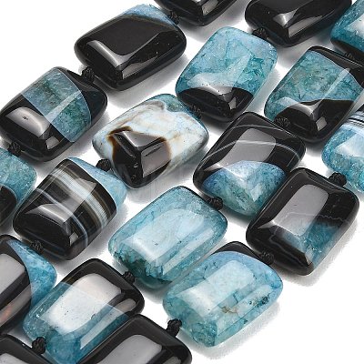 Natural Agate Beads Strands GG-L001-M01-01C-1