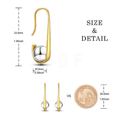 SHEGRACE 925 Sterling Silver Dangle Earrings JE844A-1
