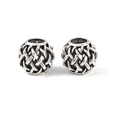 Alloy European Beads X-PALLOY-S079-011AS-1