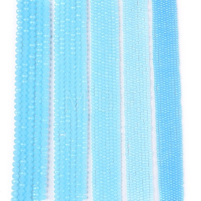 Glass Beads Strands EGLA-A044-J6mm-D04-1