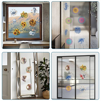 PVC Window Sticker DIY-WH0235-070-1