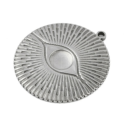 Anti-Tarnish 304 Stainless Steel Pendants STAS-M078-03E-P-1