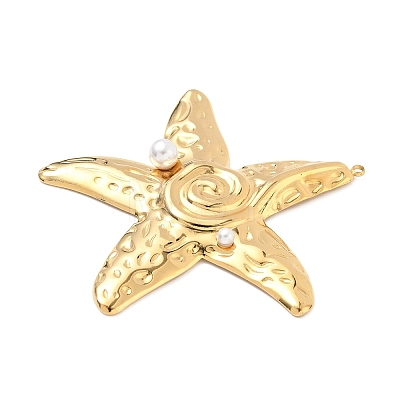 304 Stainless Steel Big Pendants X-STAS-L026-14G-1