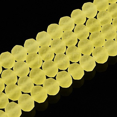 Transparent Glass Beads Strands LS-EGLA-A044-T8mm-MD29-1