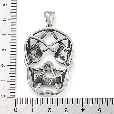 Halloween 304 Stainless Steel Pendants STAS-B057-02AS-1