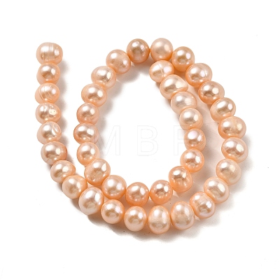 Natural Cultured Freshwater Pearl Beads Strands PEAR-I007-07U-04A-1