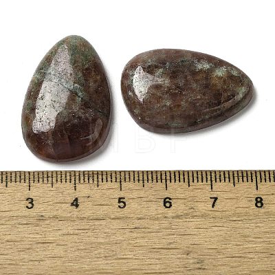 Natural Garnet Cabochons G-N343-04B-1