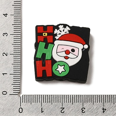 Christmas Series Silicone Beads SIL-S007-04E-1