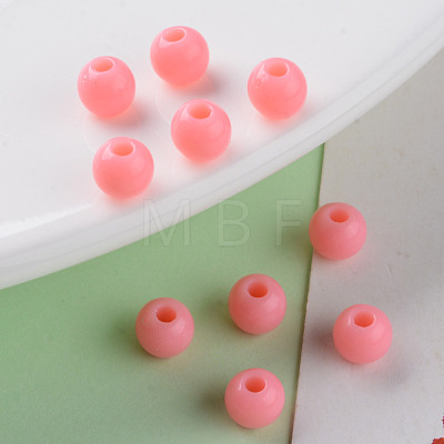 Opaque Acrylic Beads MACR-S370-C6mm-A04-1