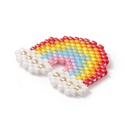 Handmade MIYUKI Seed Beads PALLOY-MZ00012-1