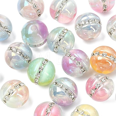 20Pcs Resin Imitation Cat Eye Beads RESI-YW0006-08-1