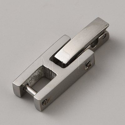 304 Stainless Steel Watch Band Clasps STAS-WH0027-104B-P-1
