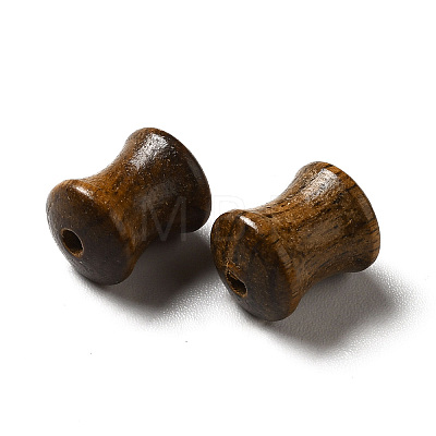 Natural Ebony Wood Beads WOOD-A020-02B-1