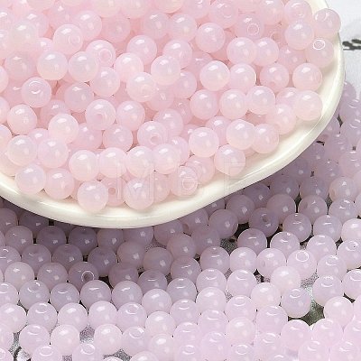 Imitation Jade Glass Seed Beads SEED-C001-02C-01-1