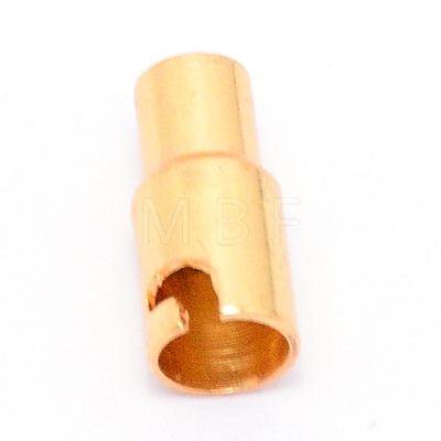 Brass Magnetic Clasps STAS-WH0038-07G-1