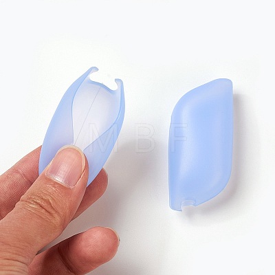 Silicone Portable Toothbrush Case SIL-WH0001-02-1
