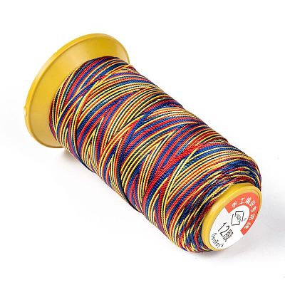Segment Dyed Round Polyester Sewing Thread OCOR-Z001-A-24-1