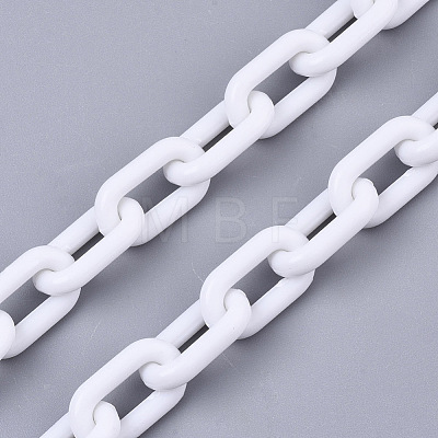 Opaque Acrylic Cable Chains SACR-N010-002L-1