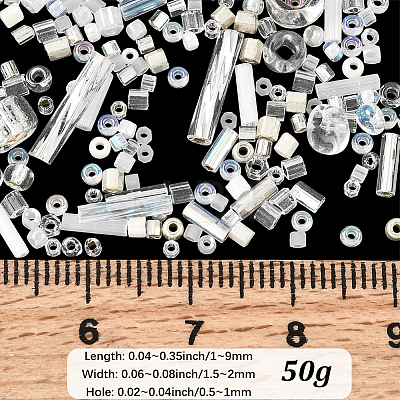 50G MIYUKI Seed Beads Mix SEED-PA0001-35E-1