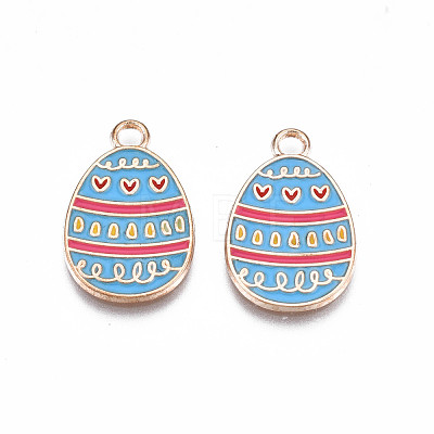 Alloy Enamel Pendants ENAM-S115-154-1