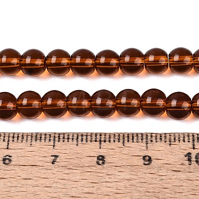 Transparent Glass Beads Strands GLAA-T032-T6mm-M-1