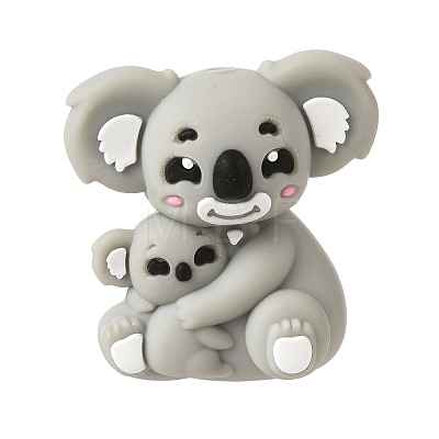Mother's Day Silicone Beads SIL-D014-02B-1