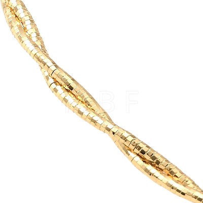Brass Chain Necklaces NJEW-F313-04G-1