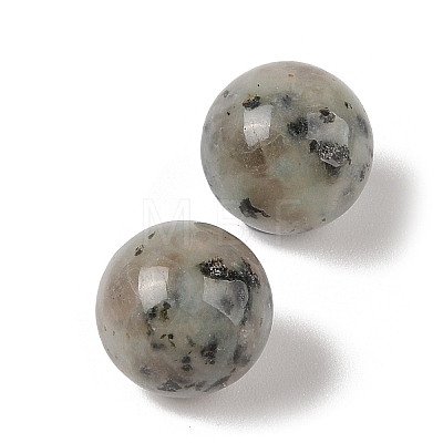 Natural Sesame Jasper No Hole Sphere Beads G-K353-04D-36-1