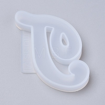 Letter DIY Silicone Molds DIY-I034-08T-1