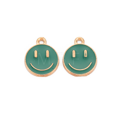 Alloy Enamel Charms ENAM-S121-165J-RS-1