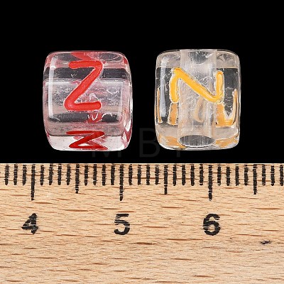 Acrylic European Beads MACR-I042-01Z-1