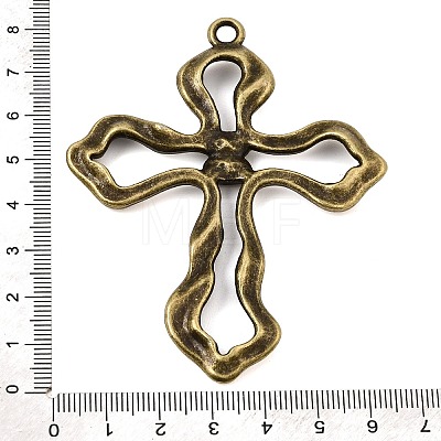 Tibetan Style Alloy Big Pendants AL-CBA5940-04AB-1