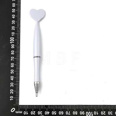 Heart ABS Plastic Nail Art Rhinestones Pickers Pens AJEW-C040-02B-1