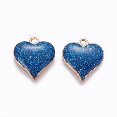 Alloy Enamel Pendants ENAM-L017-G01-1