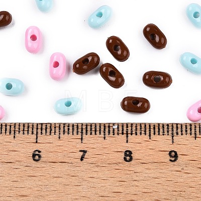 Opaque Acrylic Beads MACR-T048-02M-19-1