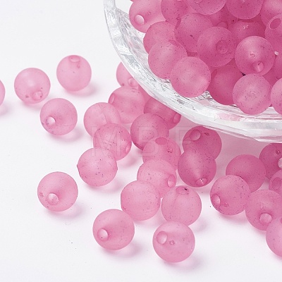 Transparent Acrylic Beads X-PL705-C28-1