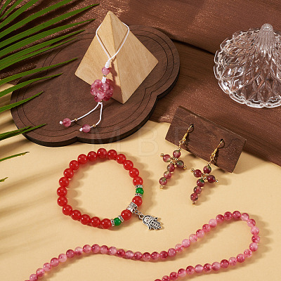 2 Strands Natural Malaysia Jade Beads Strands G-TA0003-35A-02-1