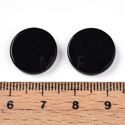 Natural Obsidian Cabochons G-T141-33B-1