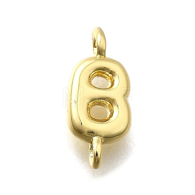 Brass Connector Charms KK-P295-01G-B-1