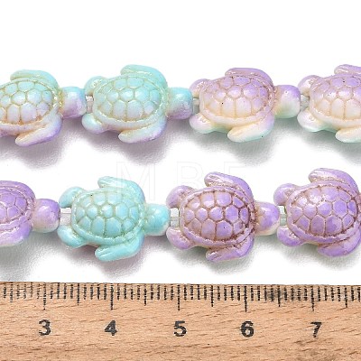 Synthetic Turquoise Beads Strands TURQ-F020-C04-1