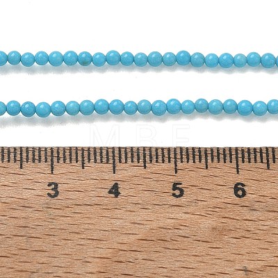 Synthetic Turquoise Beads Strands GG-CBA391B-03A-01-1