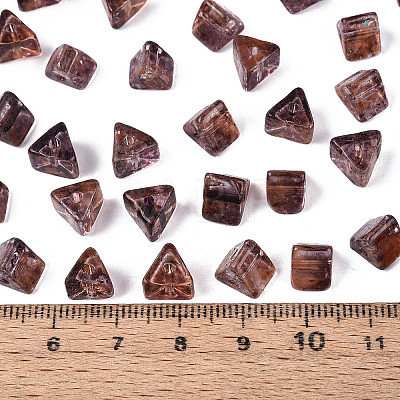 Picasso Transparent Glass Beads SEED-Q039-02H-1