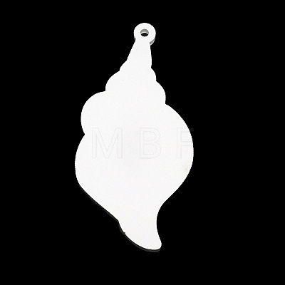 Ocean Themed Opaque Printed Acrylic Pendants LS-SACR-L004-03F-1