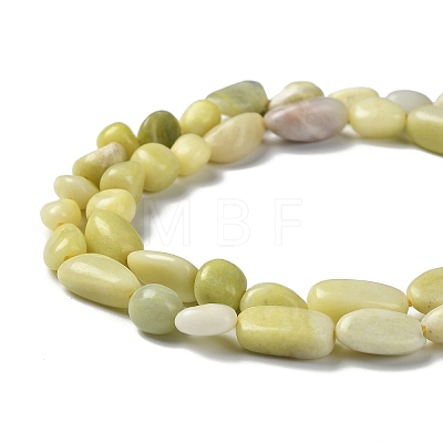Natural Jade Beads Strands G-P497-01A-06-1