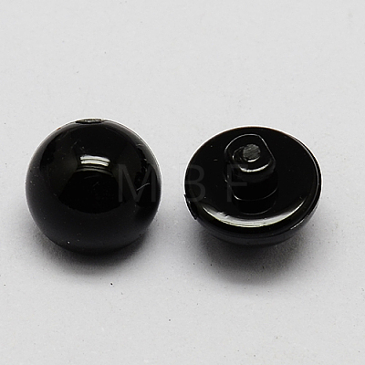 Taiwan Acrylic Dome Shank Buttons BUTT-F023-15mm-01-1