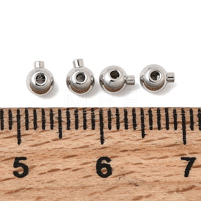 SHEGRACE Brass Crimp Beads XGR0054P-85P-1