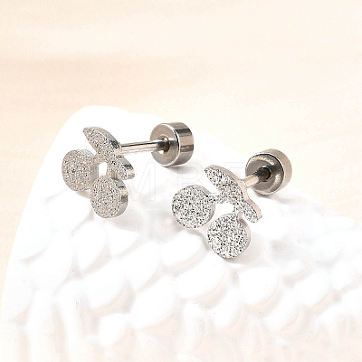 304 Stainless Steel Stud Earrings EJEW-H161-01P-I-1