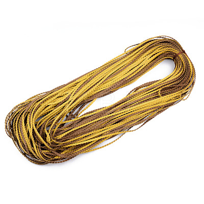 Braided PU Leather Cords LC-S018-10A-1