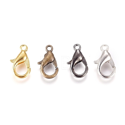 Zinc Alloy Lobster Claw Clasps E102-M-1