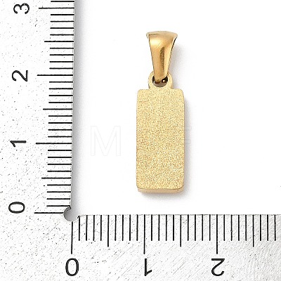 304 Stainless Steel Pendants STAS-Z120-03U-G-1